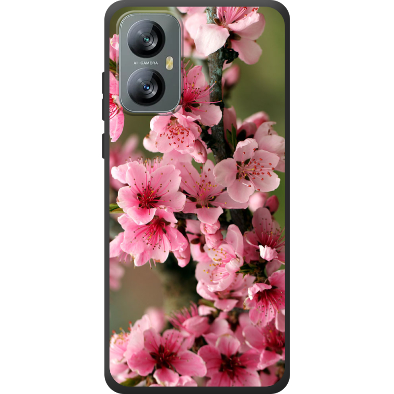 Чохол BoxFace Blackview A52 Вишневые Цветы