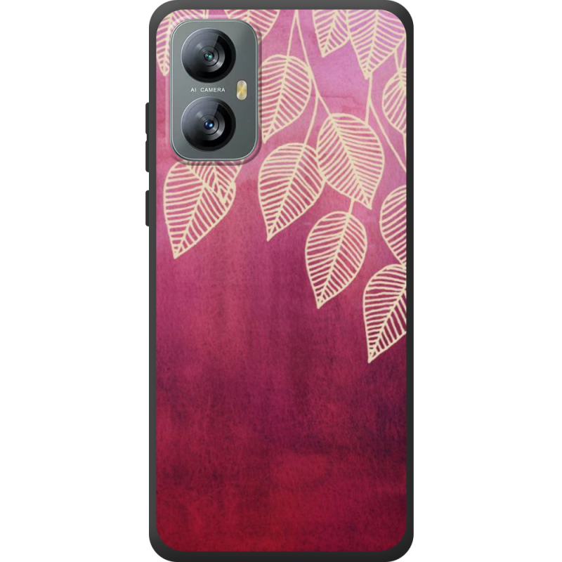 Чохол BoxFace Blackview A52 Gold Leaves