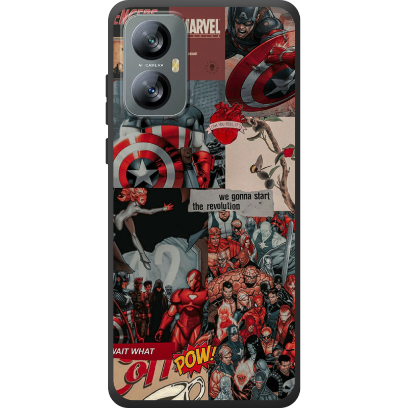 Чохол BoxFace Blackview A52 Marvel Avengers