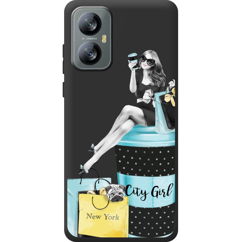 Прозорий чохол BoxFace Blackview A52 City Girl