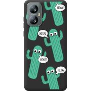 Прозорий чохол BoxFace Blackview A52 с 3D-глазками HIYA