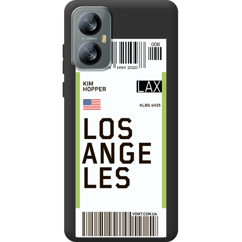 Прозорий чохол BoxFace Blackview A52 Ticket Los Angeles