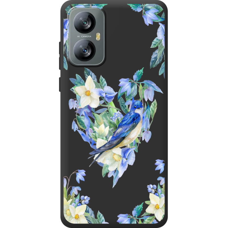 Прозорий чохол BoxFace Blackview A52 Spring Bird