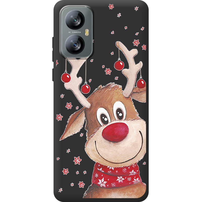 Прозорий чохол BoxFace Blackview A52 Winter Deer