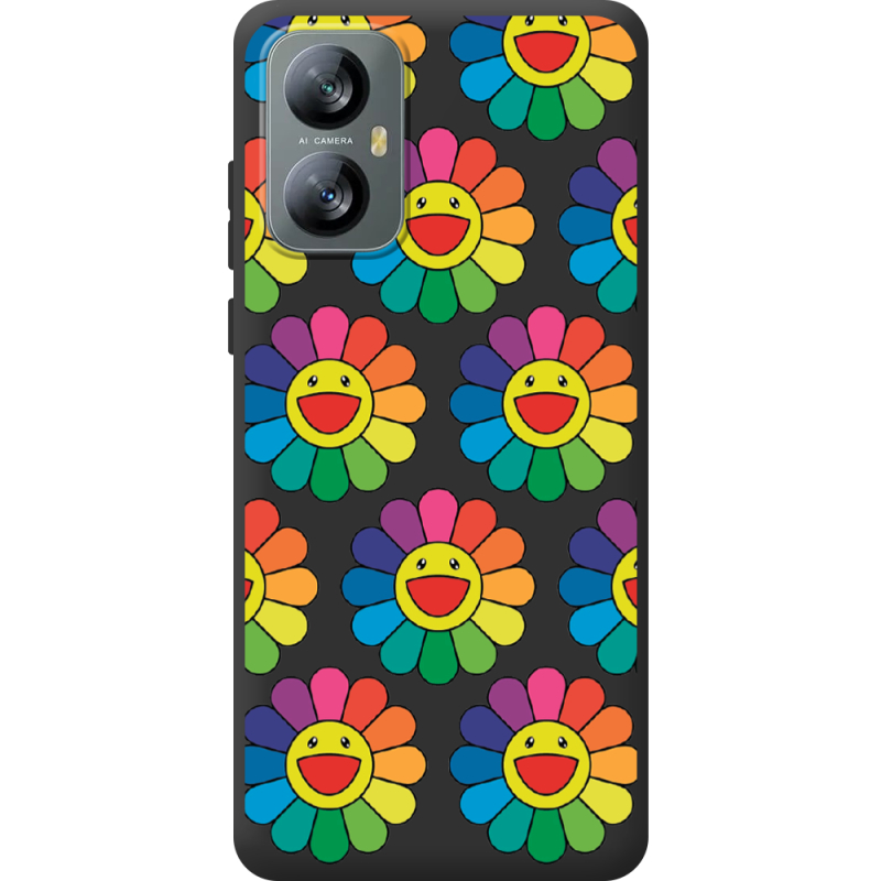 Прозорий чохол BoxFace Blackview A52 Hippie Flowers