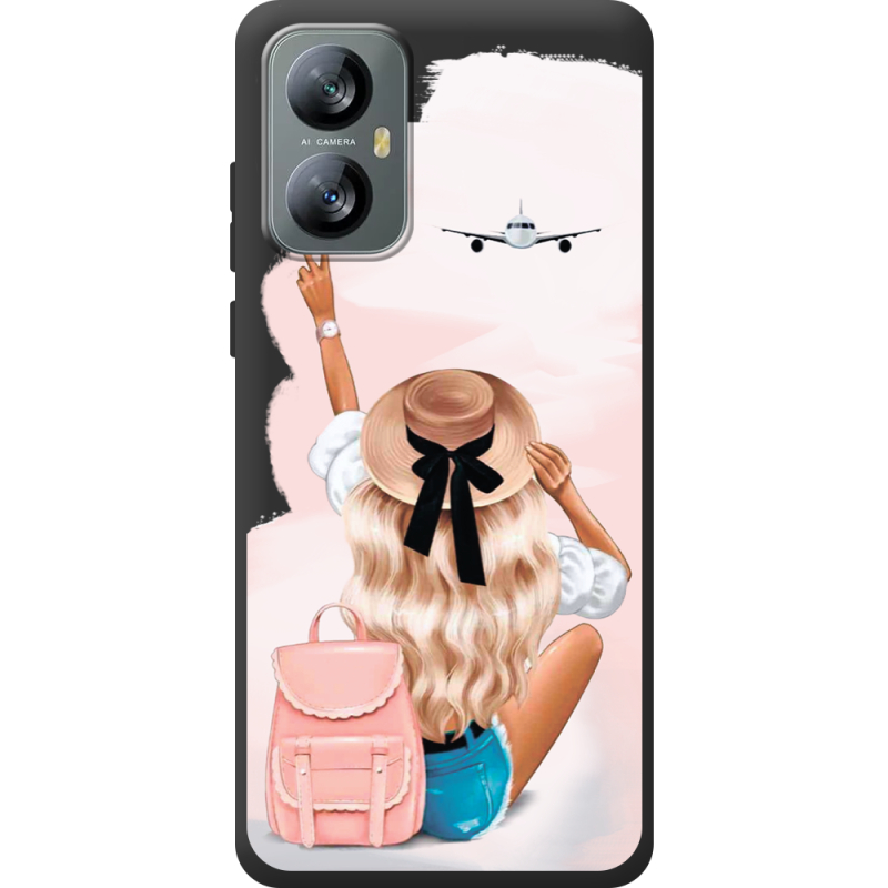 Прозорий чохол BoxFace Blackview A52 Travel Girl