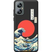 Прозорий чохол BoxFace Blackview A52 Большая волна в Канагаве