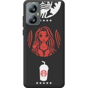 Чорний чохол BoxFace Blackview A52 RedWhite Coffee