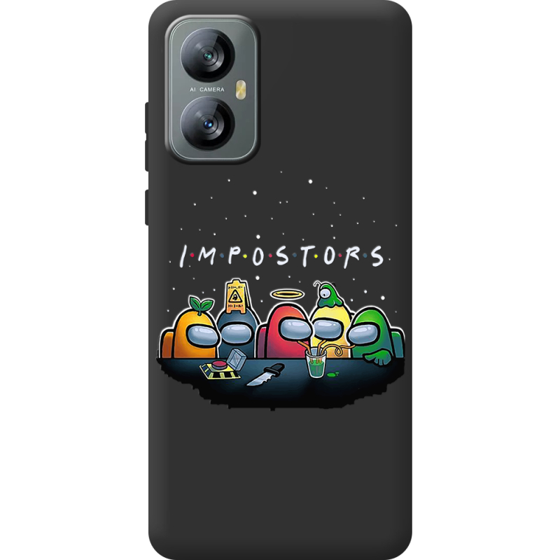 Чорний чохол BoxFace Blackview A52 Among Us Impostors