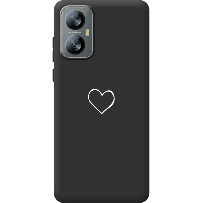 Чорний чохол BoxFace Blackview A52 My Heart