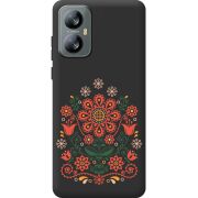 Чорний чохол BoxFace Blackview A52 Ukrainian Ornament