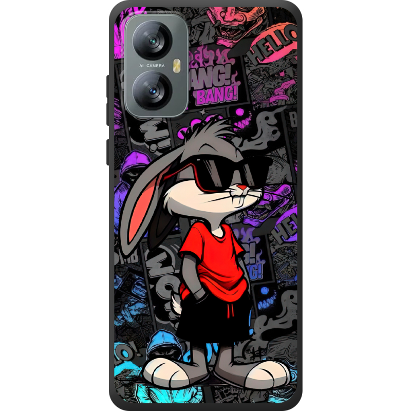 Чорний чохол BoxFace Blackview A52 Малий вухань