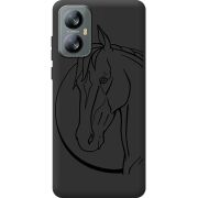 Чорний чохол BoxFace Blackview A52 Horse