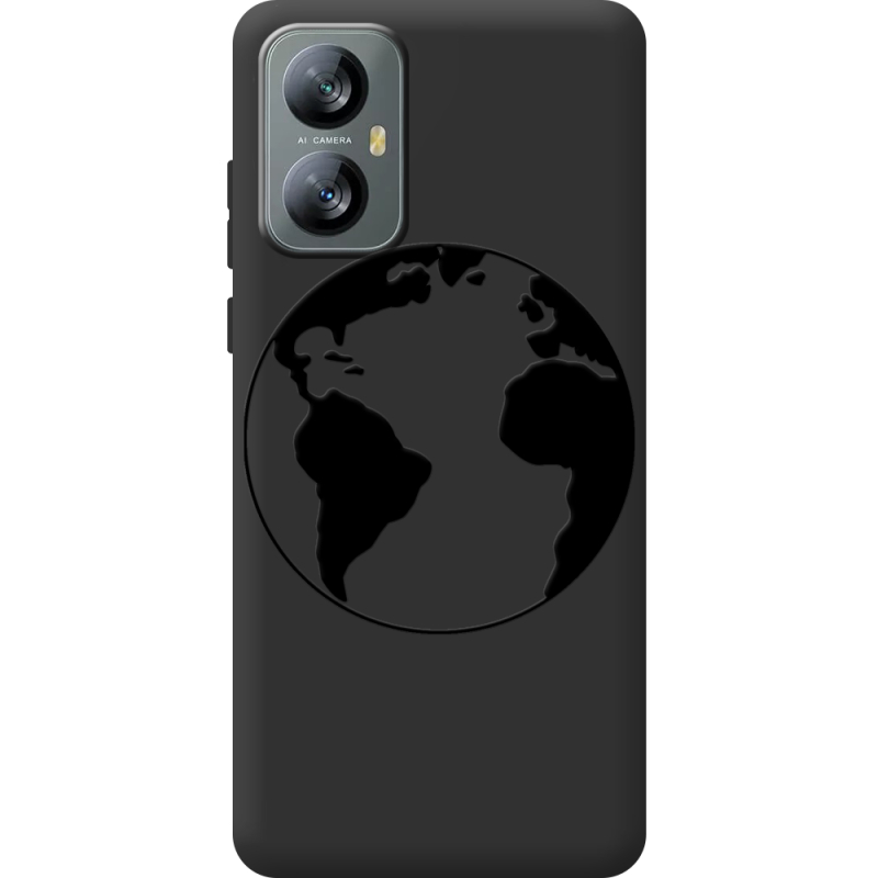 Чорний чохол BoxFace Blackview A52 Earth