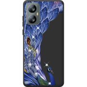 Чохол зі стразами Blackview A52 Peafowl
