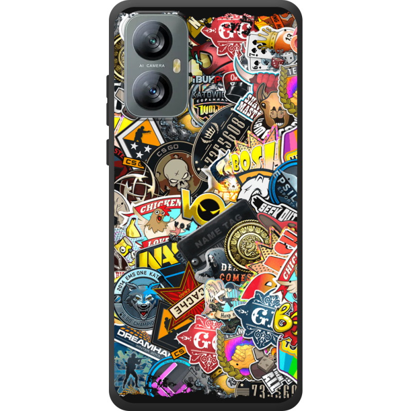 Чохол BoxFace Blackview A52 Pro CS:Go Stickerbombing