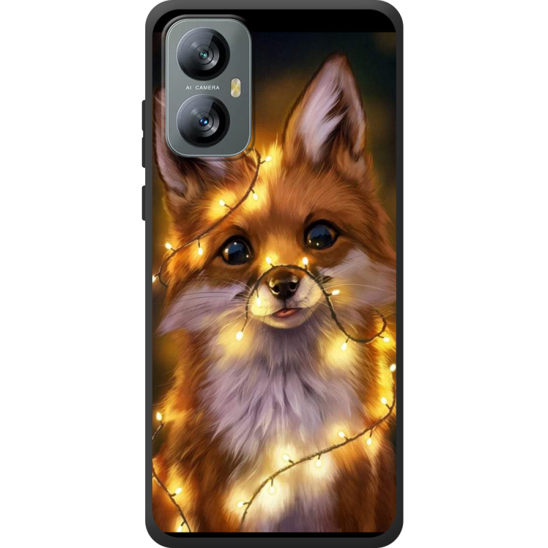Чохол BoxFace Blackview A52 Pro Різдвяна лисичка