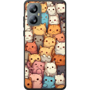 Чохол BoxFace Blackview A52 Pro Котики муркотики