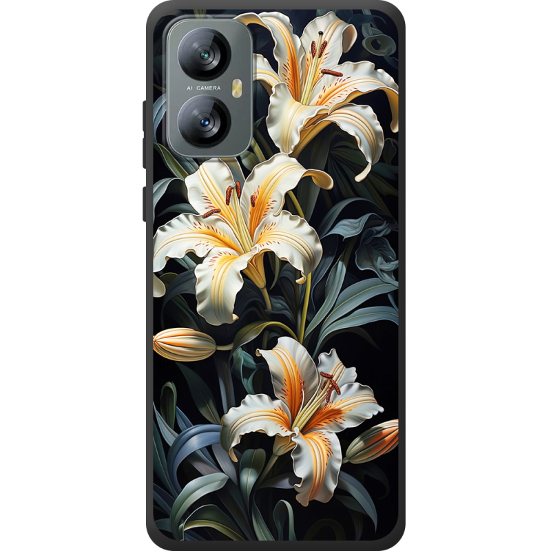 Чохол BoxFace Blackview A52 Pro Сяйво цвіту ночі