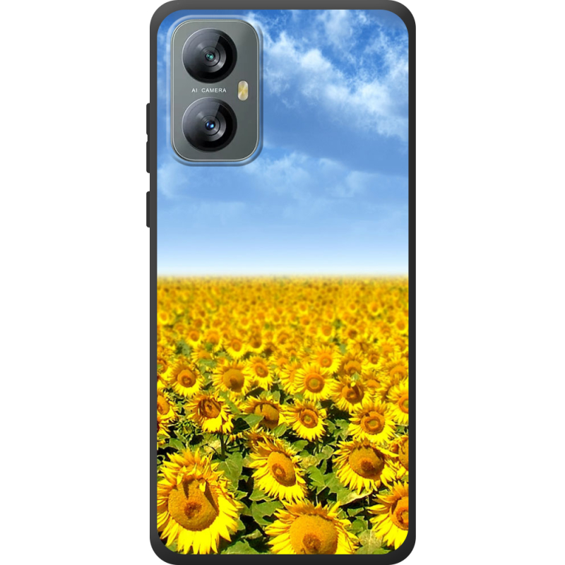 Чохол BoxFace Blackview A52 Pro Подсолнухи