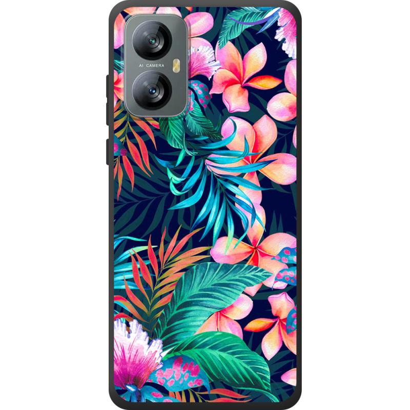 Чохол BoxFace Blackview A52 Pro flowers in the tropics