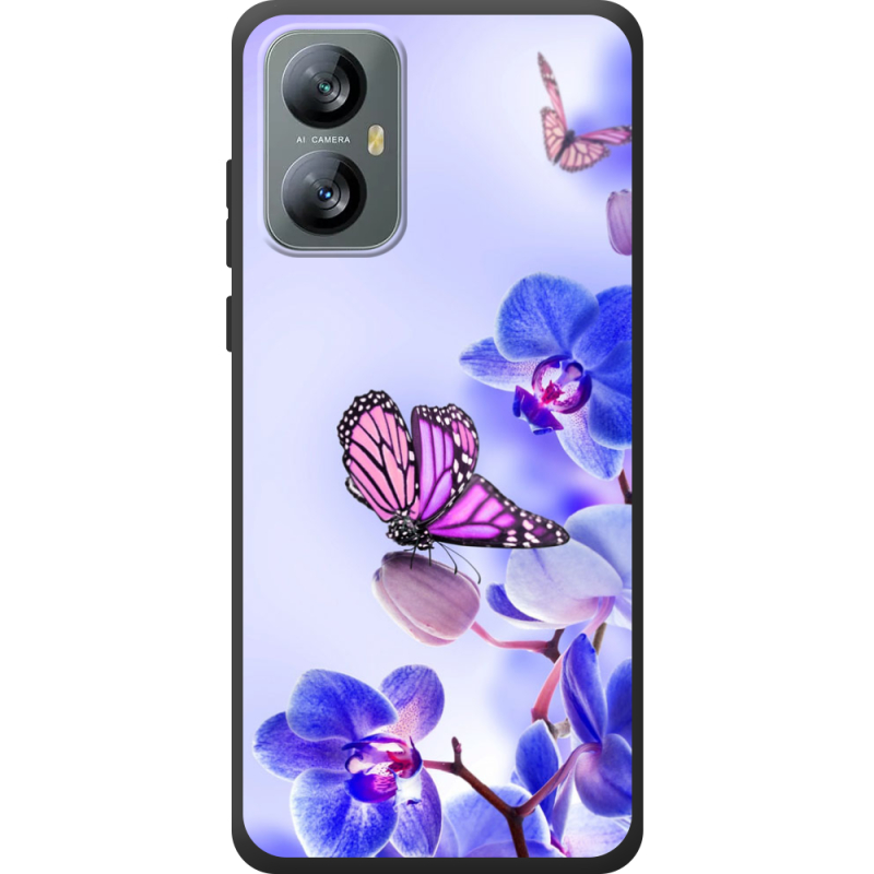 Чохол BoxFace Blackview A52 Pro Orchids and Butterflies