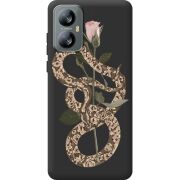 Прозорий чохол BoxFace Blackview A52 Pro Glamor Snake