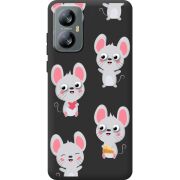 Прозорий чохол BoxFace Blackview A52 Pro с 3D-глазками Mouse