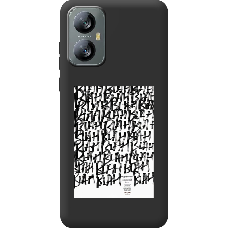 Прозорий чохол BoxFace Blackview A52 Pro Blah Blah