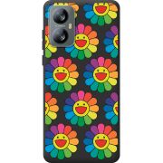 Прозорий чохол BoxFace Blackview A52 Pro Hippie Flowers