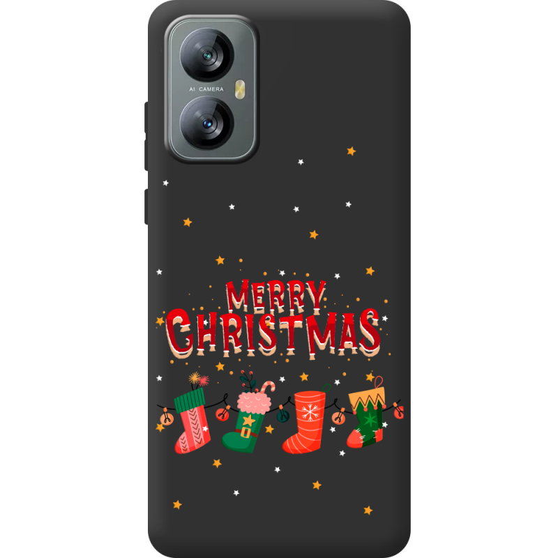Прозорий чохол BoxFace Blackview A52 Pro Merry Christmas