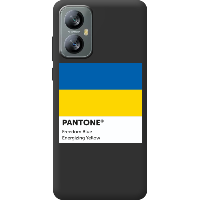 Прозорий чохол BoxFace Blackview A52 Pro Pantone вільний синій