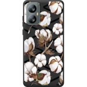 Прозорий чохол BoxFace Blackview A52 Pro Cotton flowers