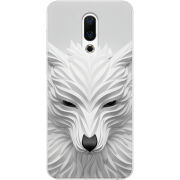 Чехол Uprint Meizu 16th White Wolf