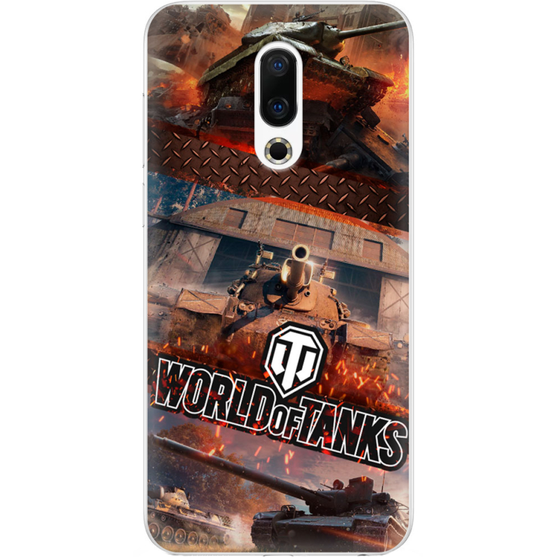 Чехол Uprint Meizu 16th World Of Tanks