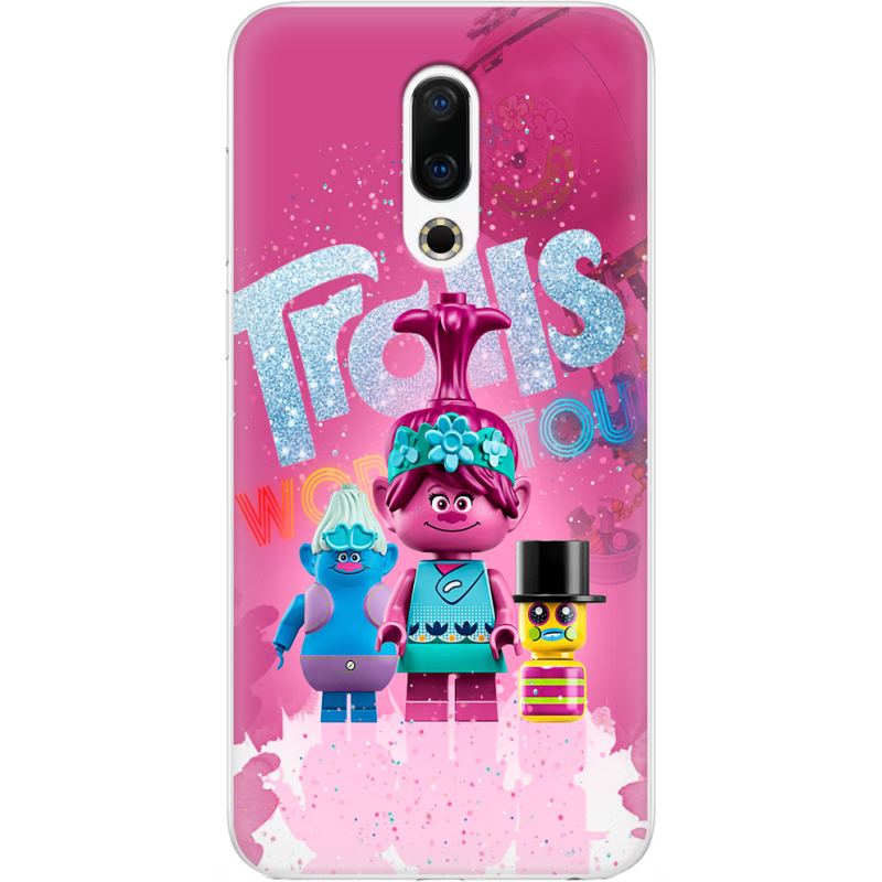 Чехол Uprint Meizu 16th Lego Trolls
