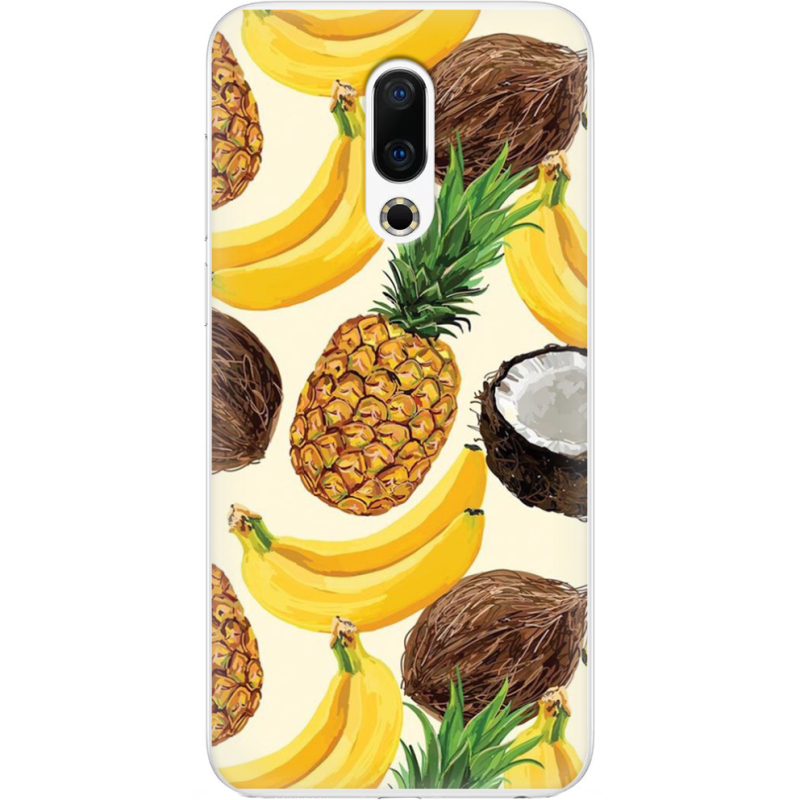 Чехол Uprint Meizu 16th Tropical Fruits