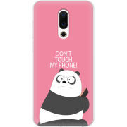 Чехол Uprint Meizu 16th Dont Touch My Phone Panda