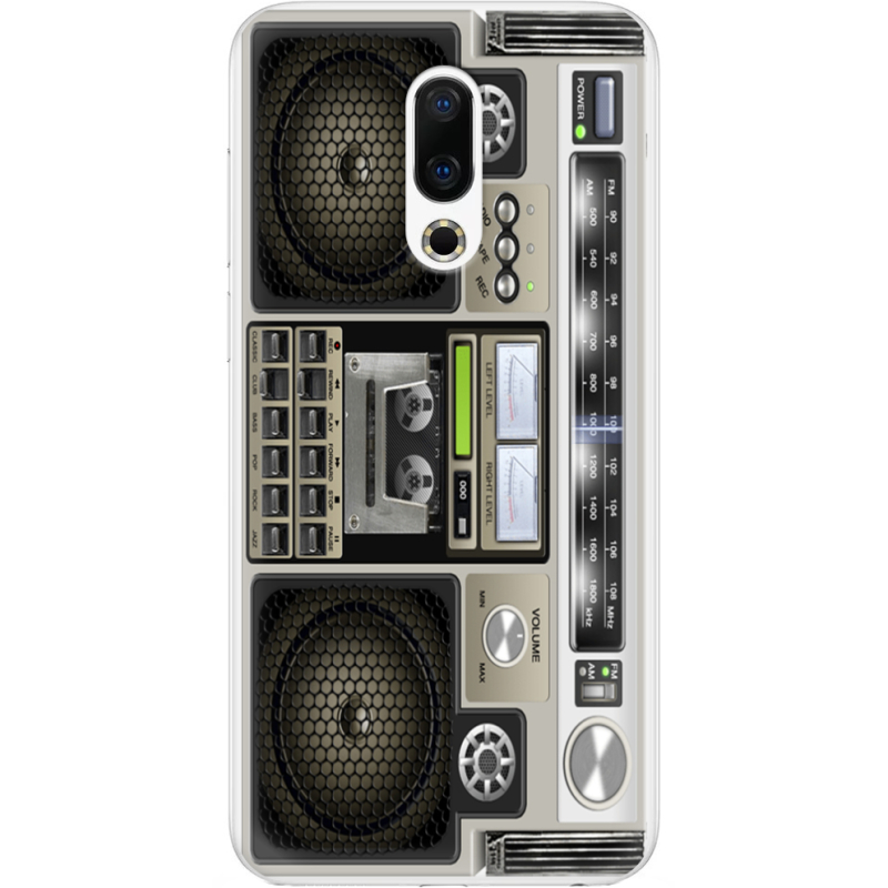Чехол Uprint Meizu 16th Old Boombox