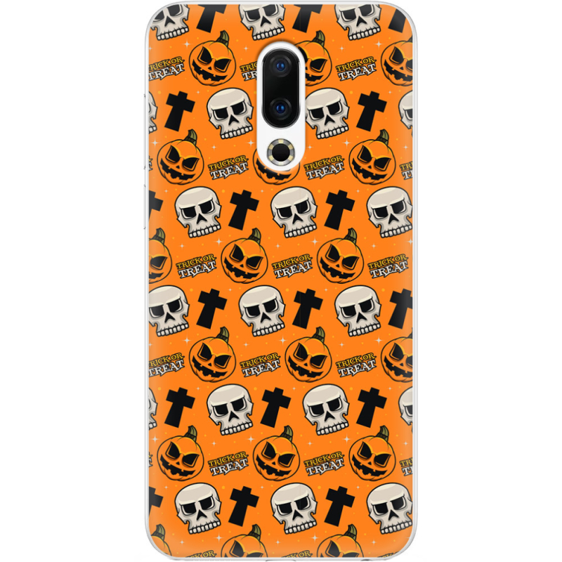 Чехол Uprint Meizu 16th Halloween Trick or Treat