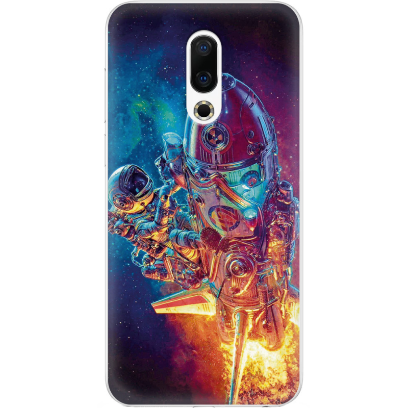 Чехол Uprint Meizu 16th Astronaut in Space