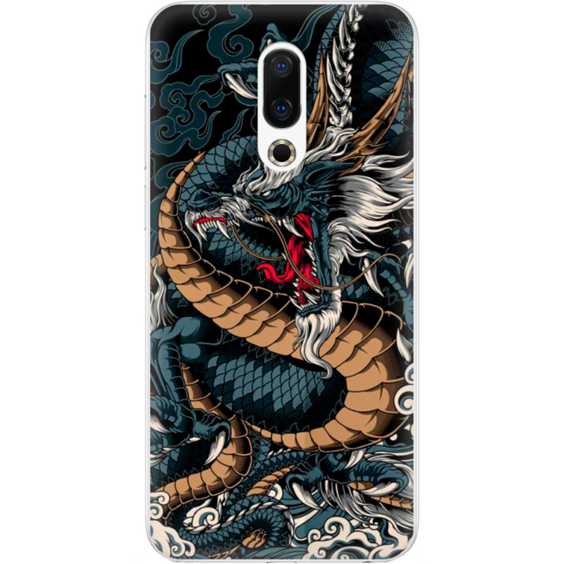 Чехол Uprint Meizu 16th Dragon Ryujin