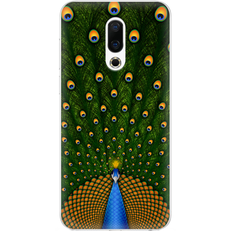 Чехол Uprint Meizu 16th Peacocks Tail