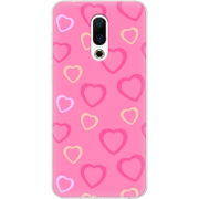 Чехол Uprint Meizu 16th Sugar Hearts