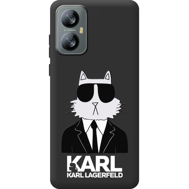 Чорний чохол BoxFace Blackview A52 Pro Cat in Black