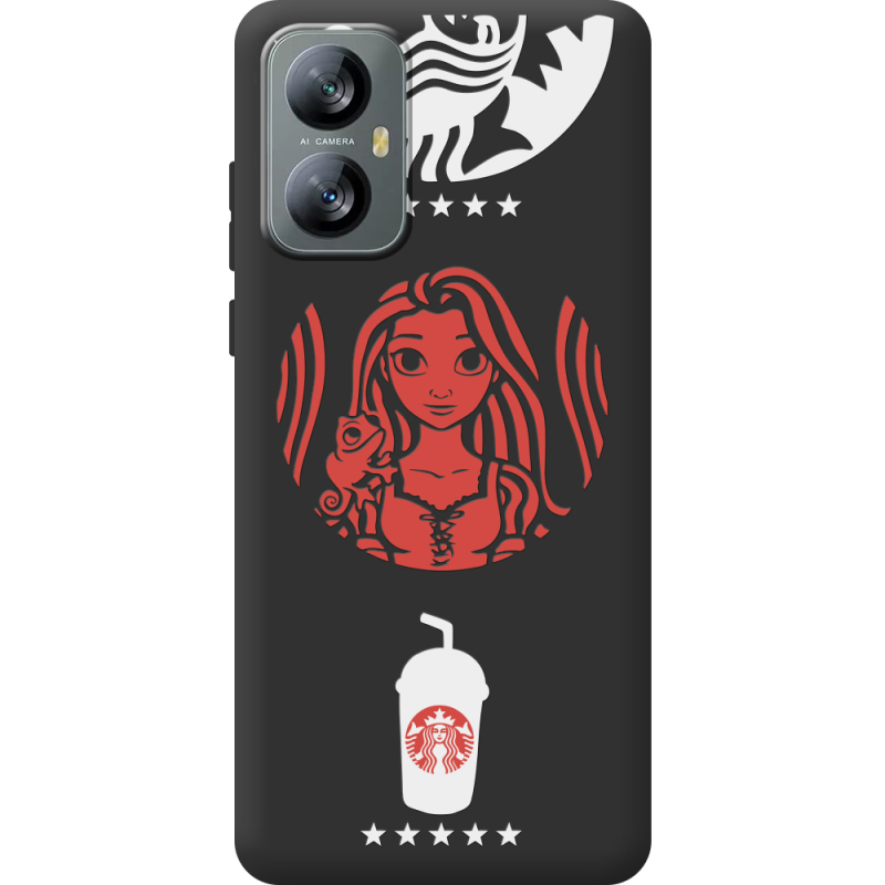 Чорний чохол BoxFace Blackview A52 Pro RedWhite Coffee