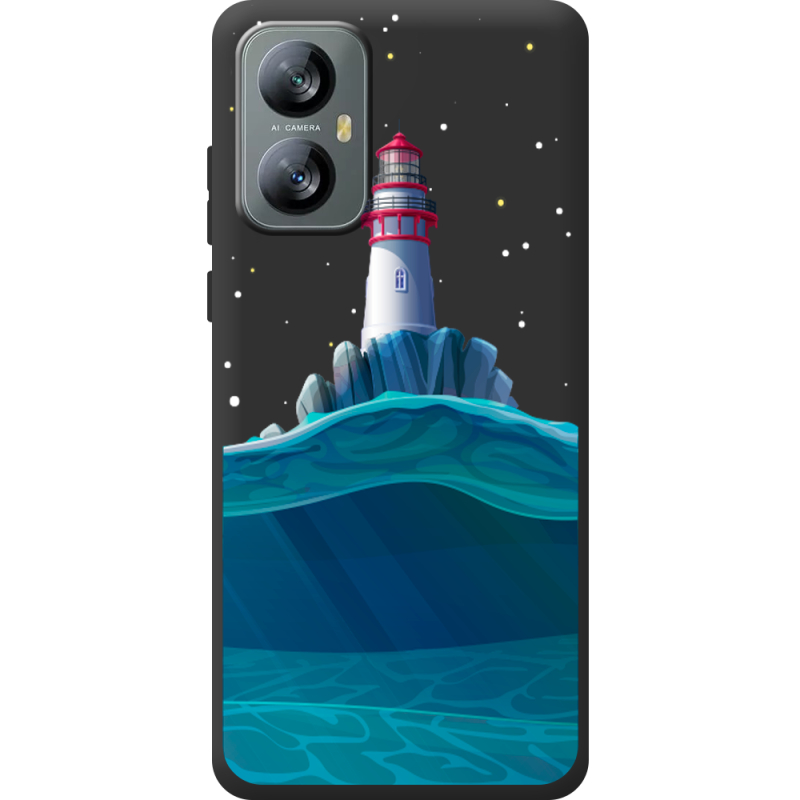 Чорний чохол BoxFace Blackview A52 Pro Lighthouse