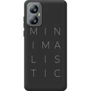 Чорний чохол BoxFace Blackview A52 Pro Minimalistic