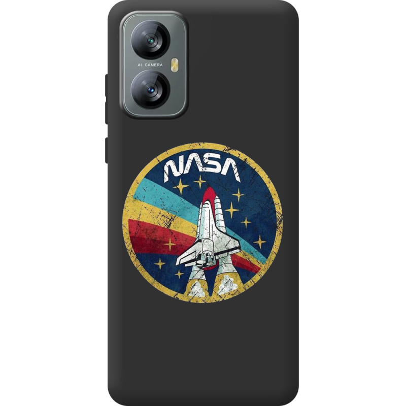 Чорний чохол BoxFace Blackview A52 Pro NASA