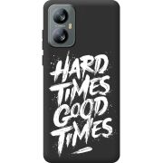 Чорний чохол BoxFace Blackview A52 Pro Hard Times Good Times